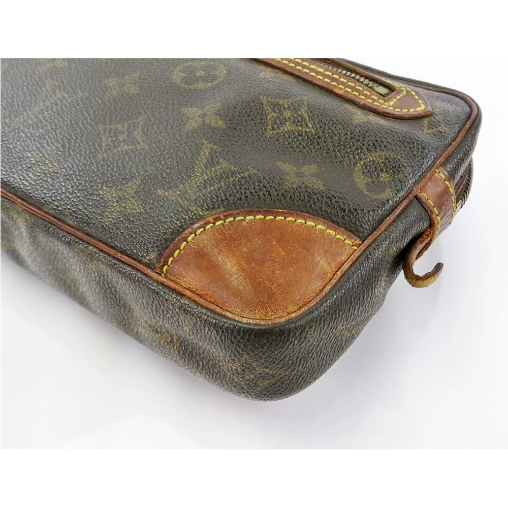Louis Vuitton Brown Monogram Cosmetic Case - Picture 6 of 16